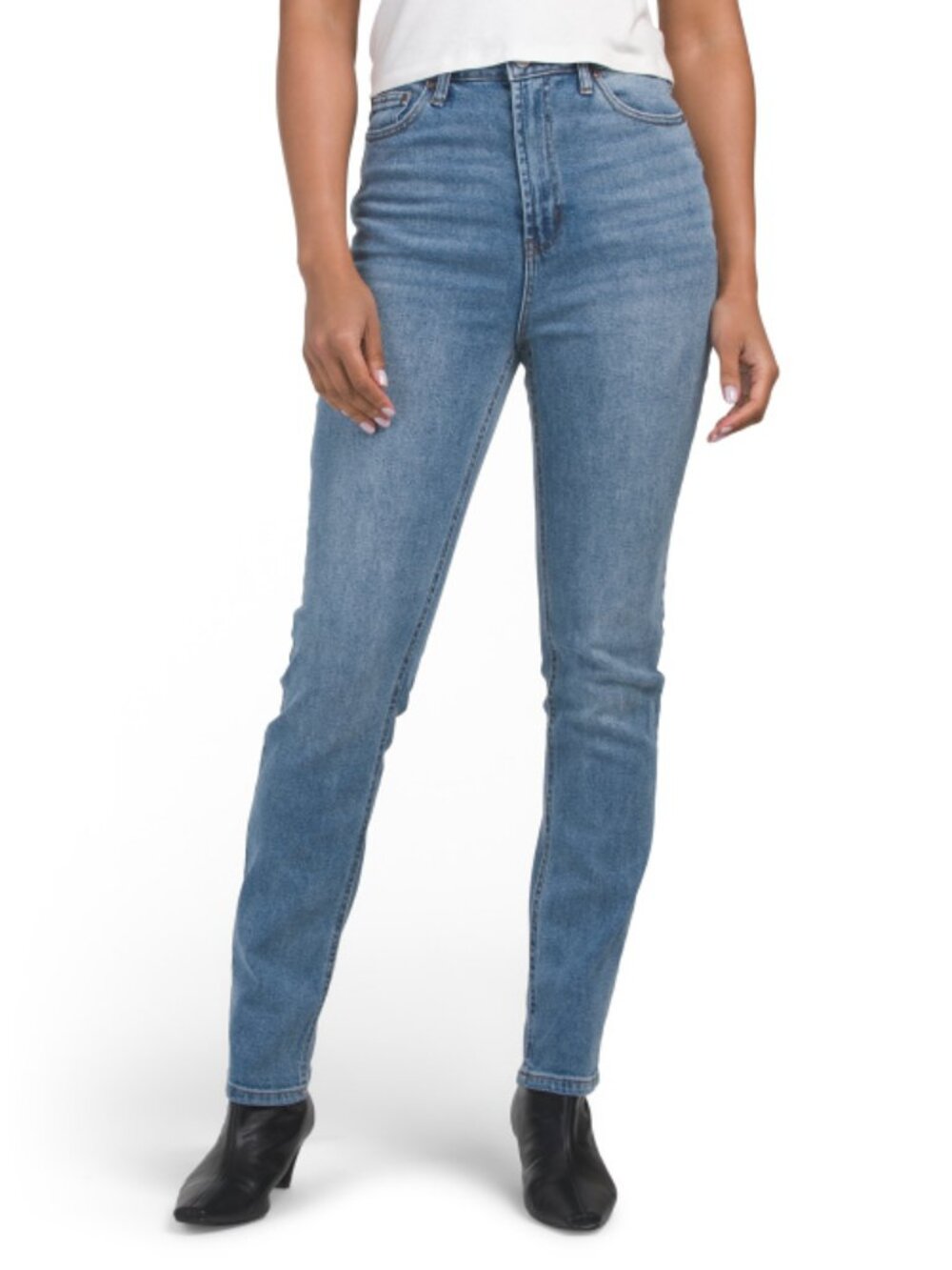 AFRM Heston High Rise Straight Leg Jeans